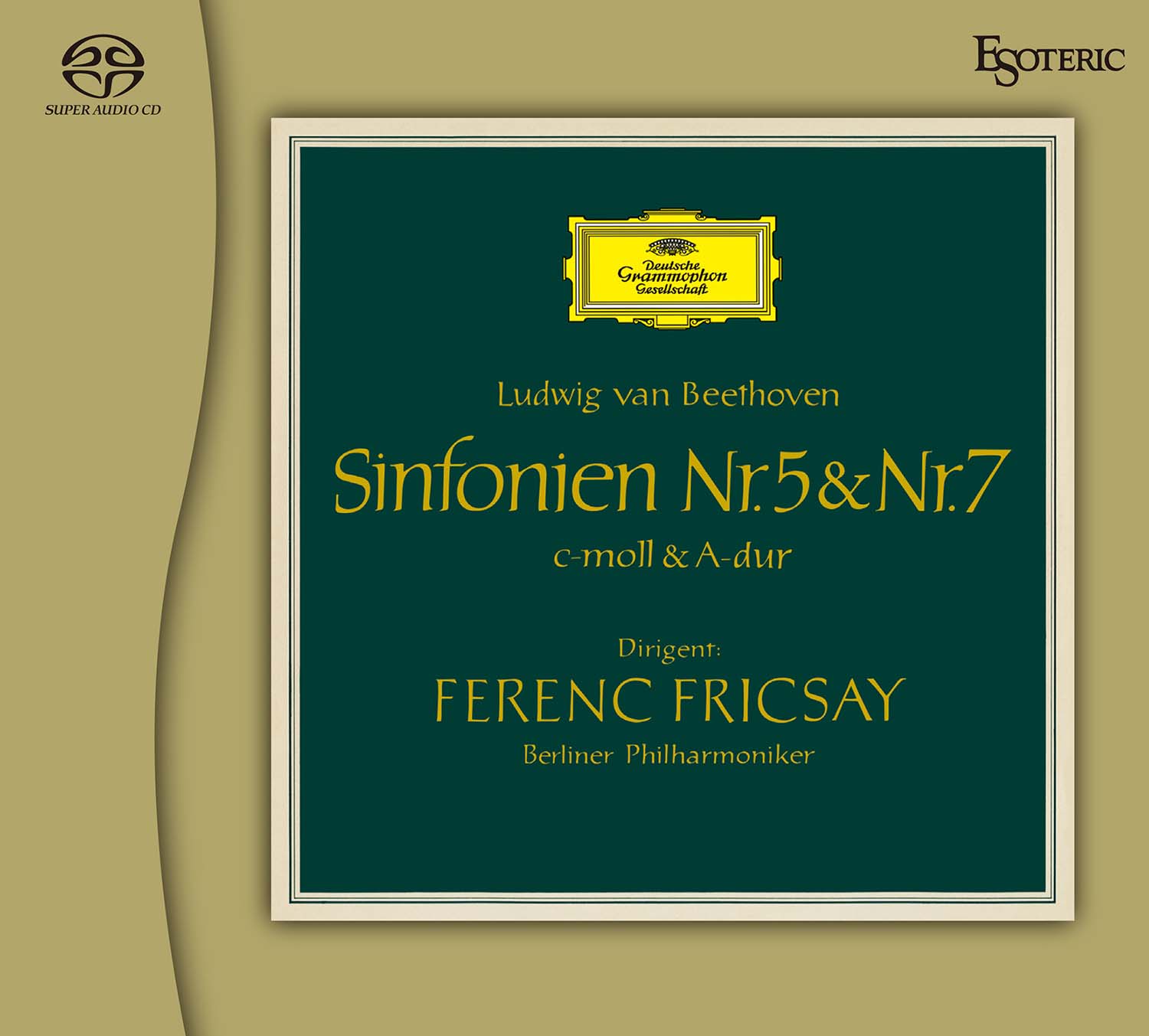 Ferenc Fricsay Beethoven Symphonies Nos. 3, 5 & 7 Hybrid Stereo