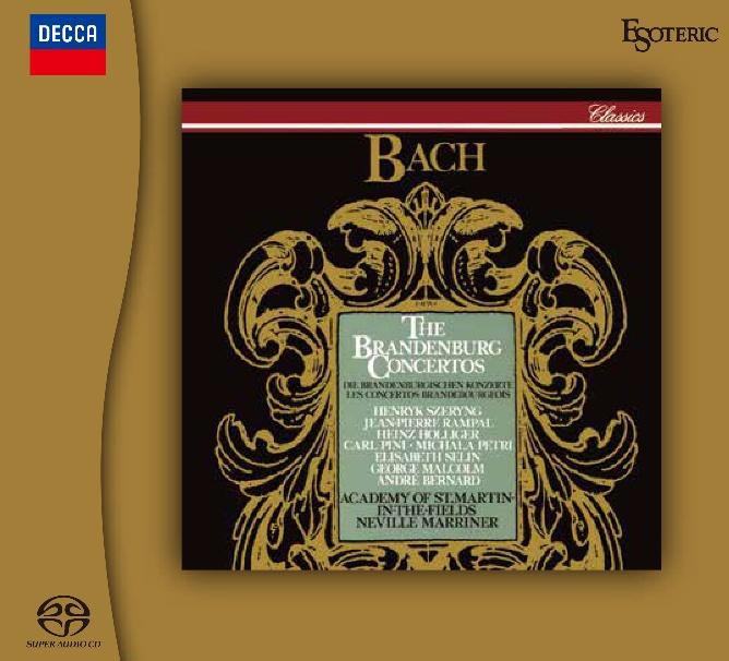 Sir Neville Marriner Bach The Brandenburg Concertos Hybrid Stereo
