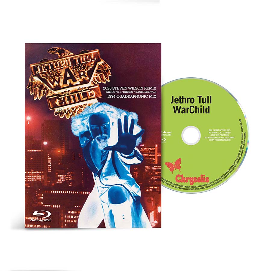 Jethro Tull War Child Blu-Ray Audio Disc