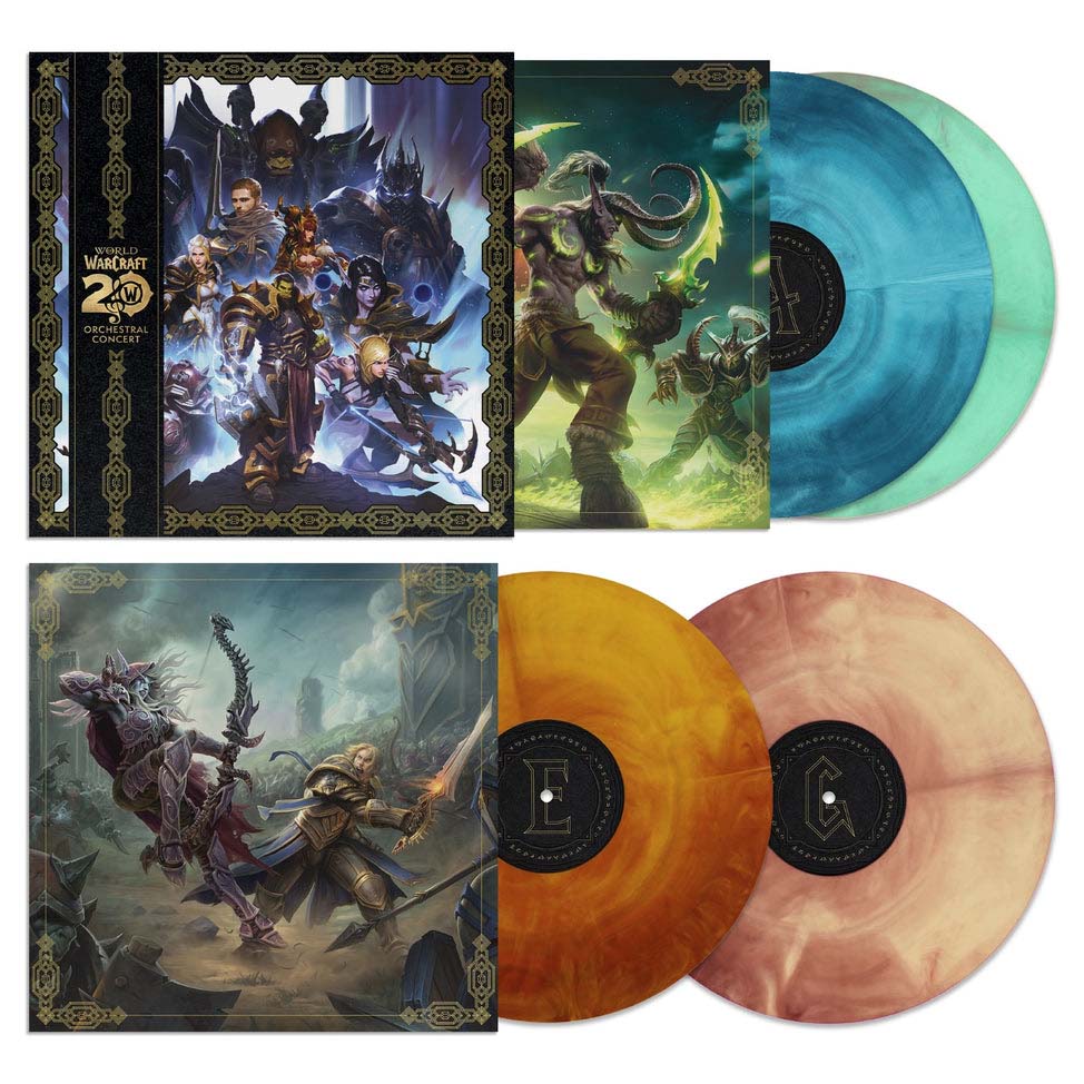 World of Warcraft: 20 Years of Music 4LP Box Set (Seasons of