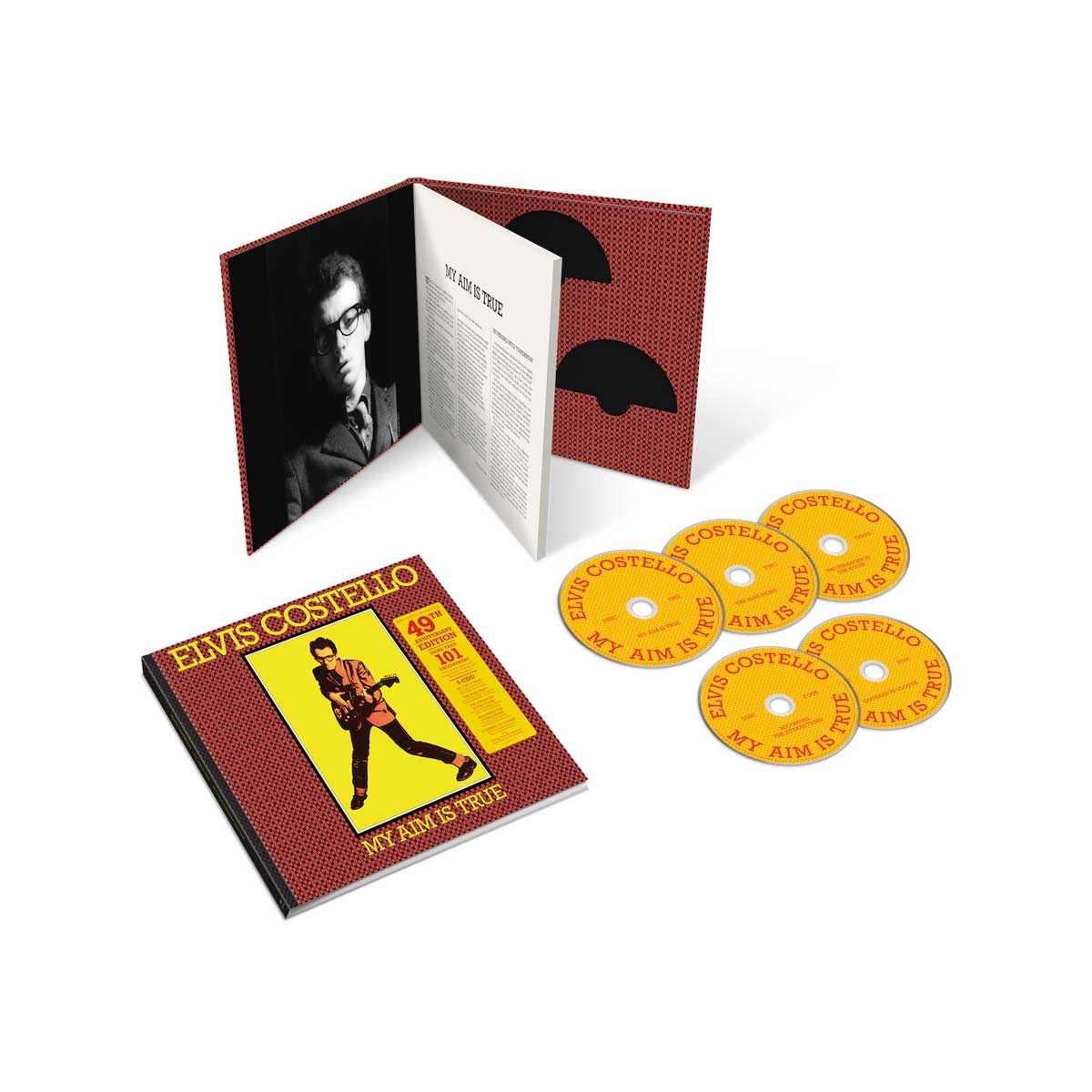 Elvis Costello My Aim Is True (49th Anniversary Edition) 5CD Box Set