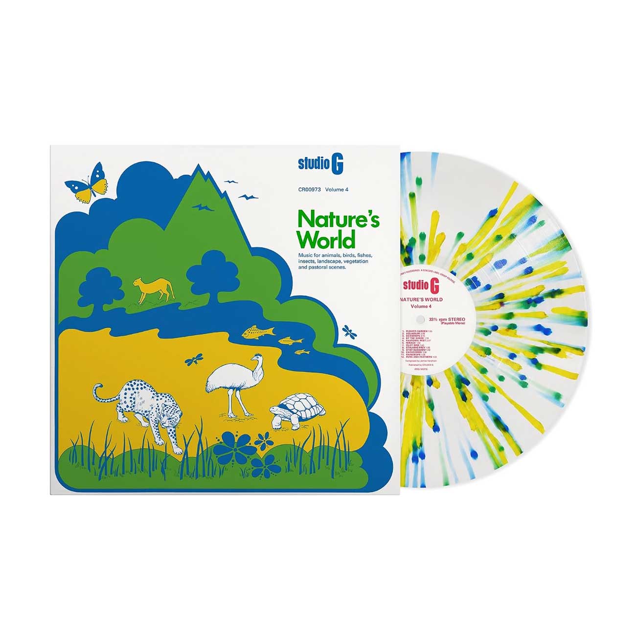 SAQINA ホリデーコレクション G Studio G: Nature's World (Jazz Dispensary Series) LP (Multicolor