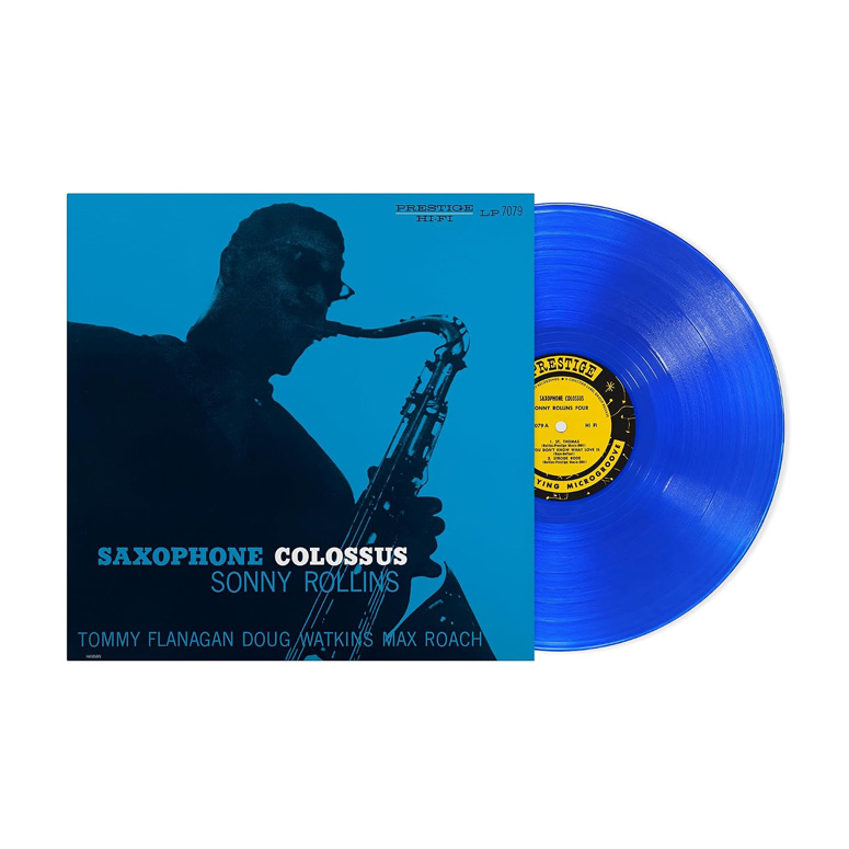 Sonny Rollins Saxophone Colossus LP (Clear Blue Vinyl)