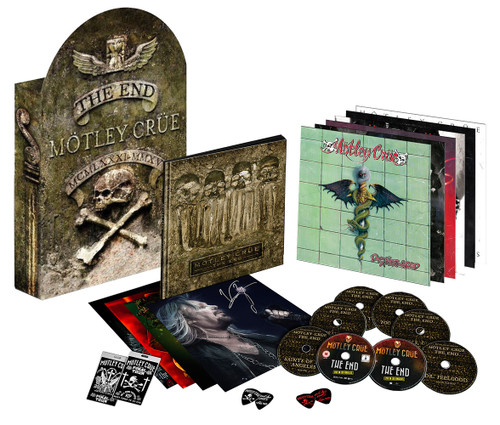 MÖTLEY CRÜE CRÜCIAL CRÜE CDボックスセット Mötley Crüe | Crucial Crue (45th Anniversary) [Deluxe Box Set