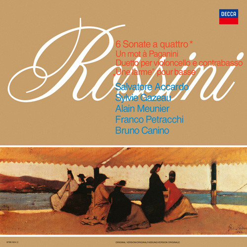 (2CD) アッカルド 「ロッシーニ：弦楽ソナタ」 国内 PHCP-3608～9 Rossini 6 Sonate a Quattro 180g Direct Metal Master Import 2LP Box Set