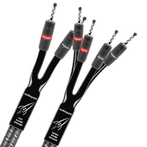 AudioQuest Rocket 44 Speaker Cables (8 Feet, Banana Termination)