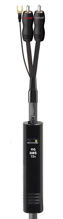 AudioQuest LeoPard Tonearm Cable with 72v DBS (1.2m) RCA to RCA
