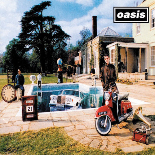 OASIS『BE HERE NOW』LP アナログ レコード オアシス Oasis Be Here Now 2LP