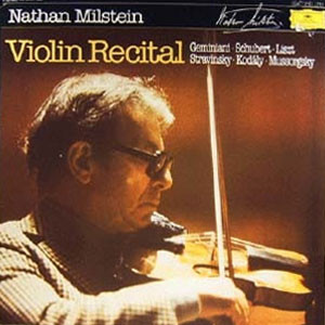 Nathan Milstein Violin Recital 180g Import LP