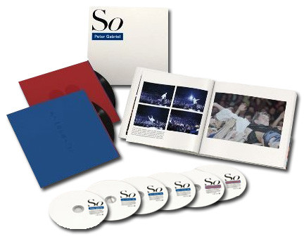 【未開封！豪華BOX】Peter Gabriel So 4CD+2DVD+2LP Peter Gabriel So 180g 2LP/4CD/2DVD Box Set