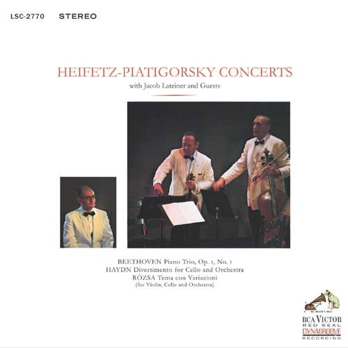 クラシック THE HEIFETZ PIATIGORSKY CONCERTS Heifetz-Piatigorsky Concerts with Jacob Lateiner & Guests Hybrid