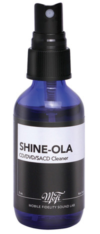 Mobile Fidelity Shine-Ola CD, DVD, SACD & Blu-Ray Cleaner (2 Ounces)