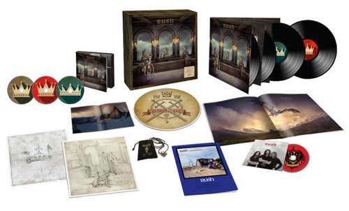 Rush A Farewell To Kings 180g 4LP/3CD/1Blu-Ray Audio Box Set