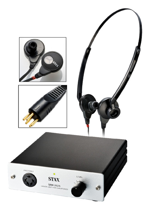 Stax SR-003 Mk2 Earphones & SRM-252S Amp Combo 120V US