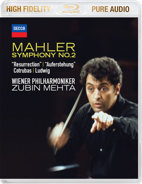 Mahler Symphony No. 2 Blu-Ray Pure Audio Disc