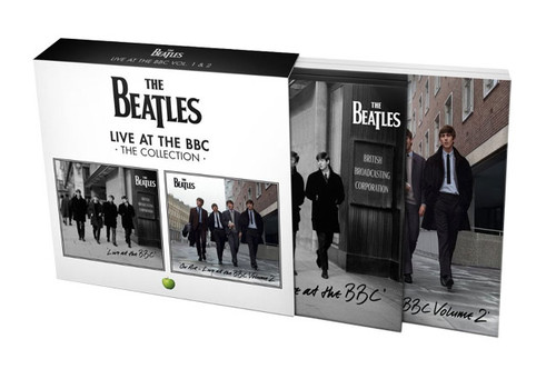 The Beatles 'Live at the BBC' 限定版ラジオ型ケース The Beatles Live At The BBC Volumes 1 & 2 4CD