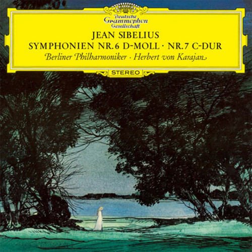 sibelius 7symphony karajan レコード 6枚 Herbert von Karajan Sibelius Symphonies Nos. 6 & 7 Japanese Import