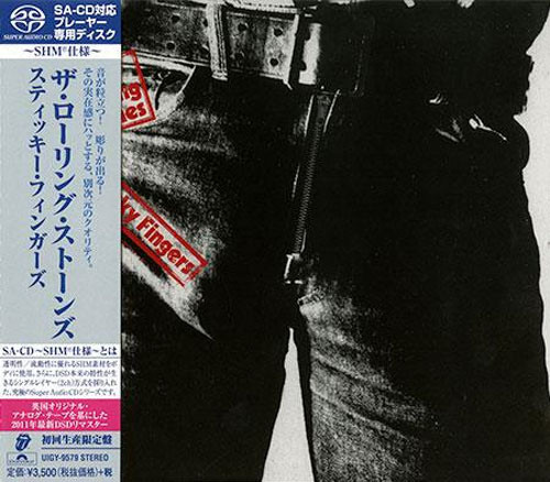 新品未開封ザ・ローリング・ストーンズ Sticky Fingers SHM-CD The Rolling Stones Sticky Fingers Single-Layer Stereo Japanese