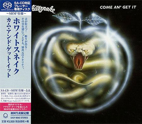 Whitesnake Come An' Get It Single-Layer Stereo Japanese Import SHM
