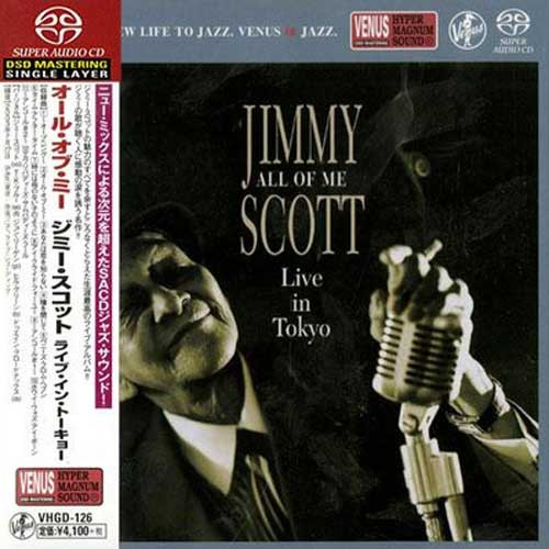 Jimmy Scott All Of Me Live In Tokyo Single-Layer Stereo Japanese