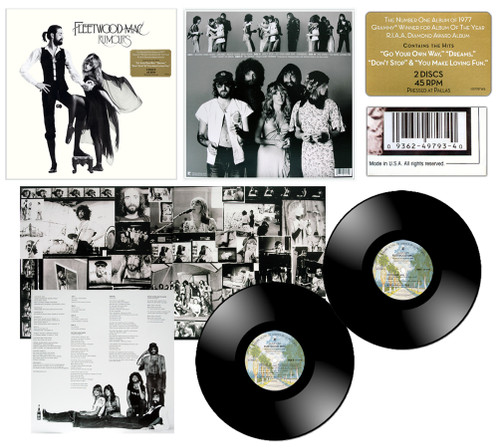 Fleetwood Mac Rumours 180g 45rpm Deluxe Edition 2LP