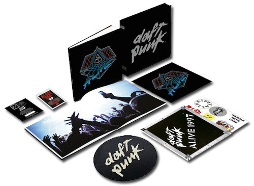 Daft Punk Alive 1997 & Alive 2007 180g 4LP Box Set (Colored Vinyl)