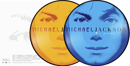 Michael Jackson Invincible 2LP (Picture Disc) Michael Jackson Invincible 2LP (Picture Disc)