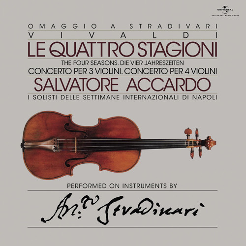 Salvatore Accardo The Four Seasons (Le Quattro Stagioni) 180g Import LP