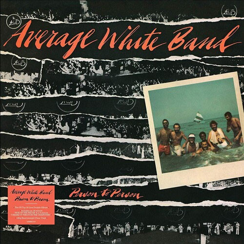 Average White Band   1000円 Average White Band Person To Person Import 180g 2LP (Clear Vinyl)