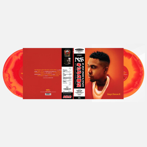 Nas King's Disease II 2LP (Red & Tangerine Vinyl)