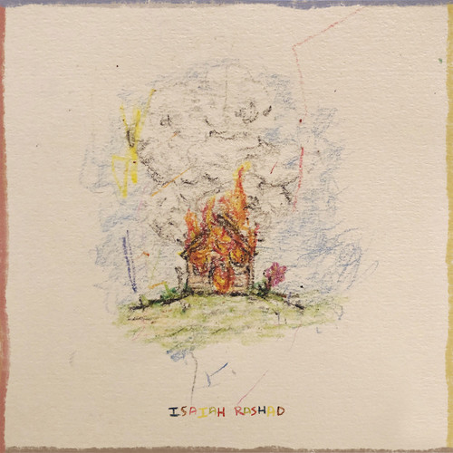 サイン入 Isaiah Rashad House Is Burning レコード Isaiah Rashad The House Is Burning LP
