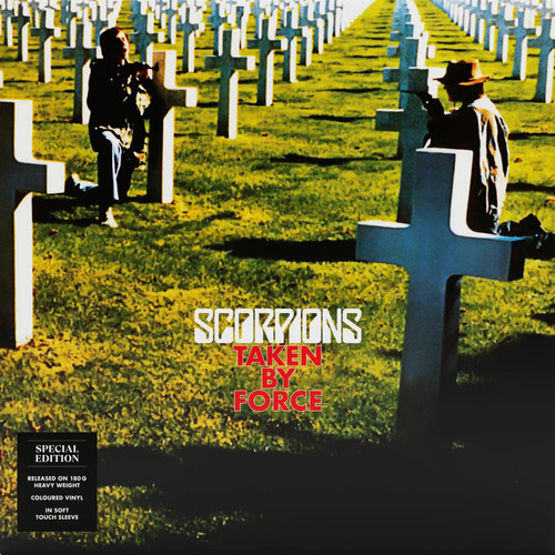 SCORPIONS TAKEN BY FORCE LPレコード Scorpions Taken by Force 180g LP (White Vinyl)
