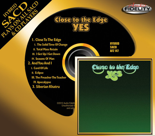Yes Close To The Edge Hybrid Stereo SACD