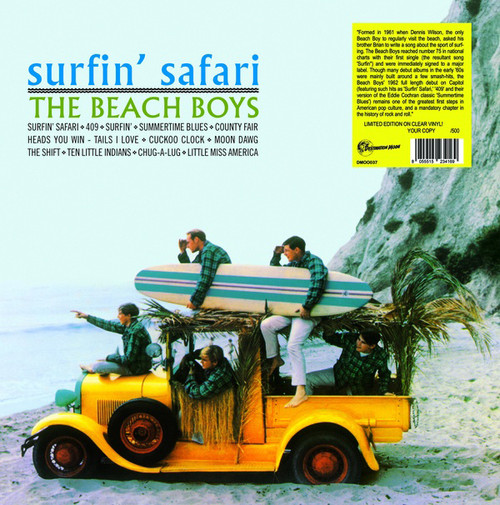 surfin' safari THE BEACH BOYS レコード The Beach Boys Surfin' Safari Numbered Limited Edition Import LP