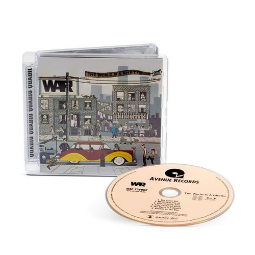 WAR The World Is a Ghetto (Quadio) Blu-Ray Audio Disc