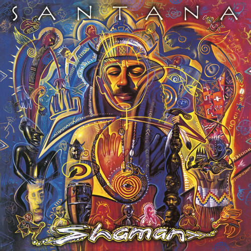 未使用  Santana - Shaman / レコードA3TheGameOfLove
