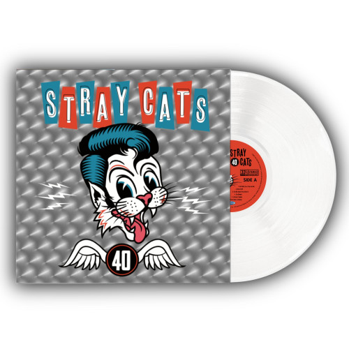 Stray Cats LPレコード Stray Cats 40 LP (Opaque White Vinyl)