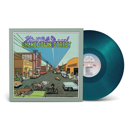 Grateful Dead Shakedown Street LP (Sea Blue Vinyl)