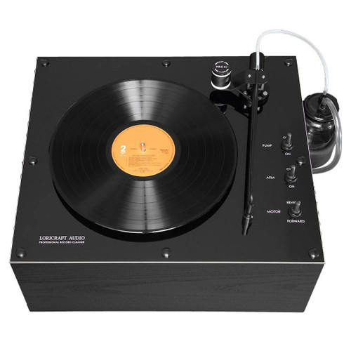 新品未使用 VIDEOTAPEMUSIC on the air LP Loricraft Audio PRC6i Professional Record Cleaner (Black Ash)
