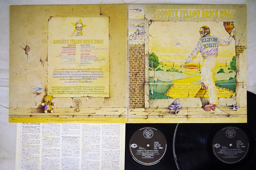 Elton John Goodbye Yellow Brick Road 180g 2LP (Pre-owned, VG)