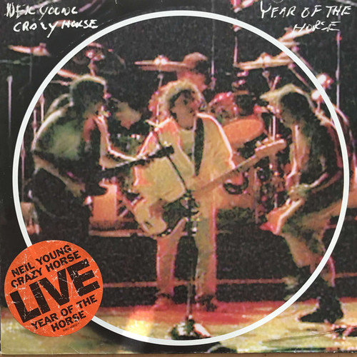 ■史上最高ライブ歴史的名盤LP■NEIL YOUNG & CRAZY HORSE Neil Young & Crazy Horse Year Of The Horse 1997 German Import 2LP