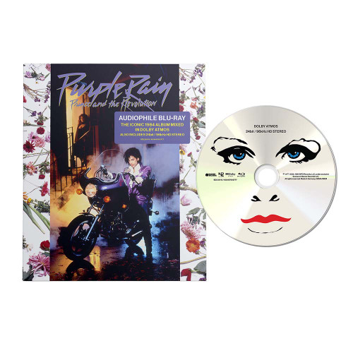 Prince and the Revolution Purple Rain Blu-Ray Audio Disc