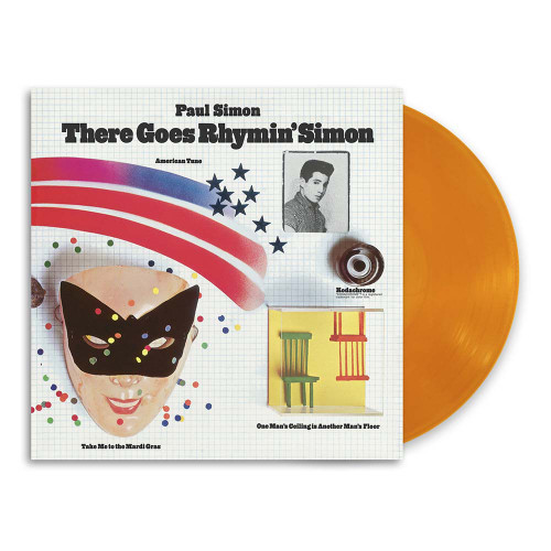 Paul Simon There Goes Rhymin' Simon LP (Opaque Orange Vinyl)