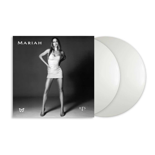 Mariah Carey #1's 2枚組LPレコード Mariah Carey #1's 2LP (Metallic Silver & Black Swirl Vinyl)
