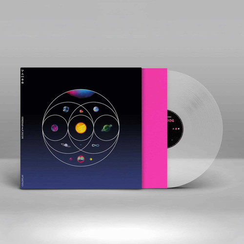 Coldplay レコード4作品 クリアエコレコード 140g Coldplay Music of the Spheres LP (Clear EcoRecord Vinyl)