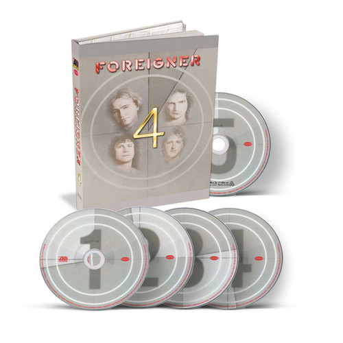 Foreigner 4 (Deluxe) 4CD & Blu-Ray Audio Box Set