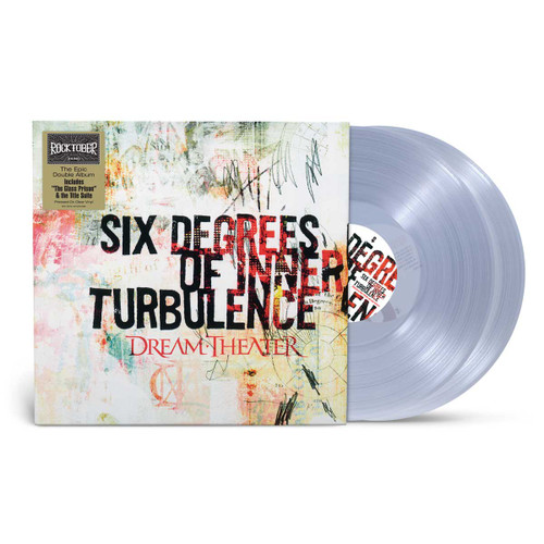 Dream Theater Six Degrees of Inner Turbulence 2LP (Clear Vinyl)