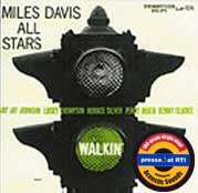 Miles Davis All Stars Walkin' Analogue Productions 180g LP