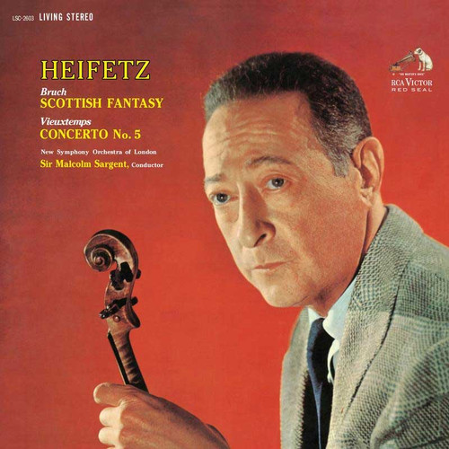 Jascha Heifetz ヴィオリン協奏曲 '60s ビンテージLP 6APLPR2603-45__50698.