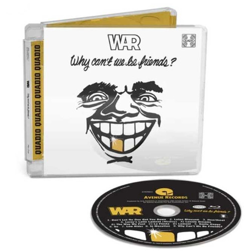 WAR Why Can't We Be Friends? (Quadio) Blu-Ray Audio Disc